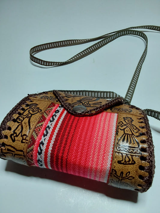 Leather money purse