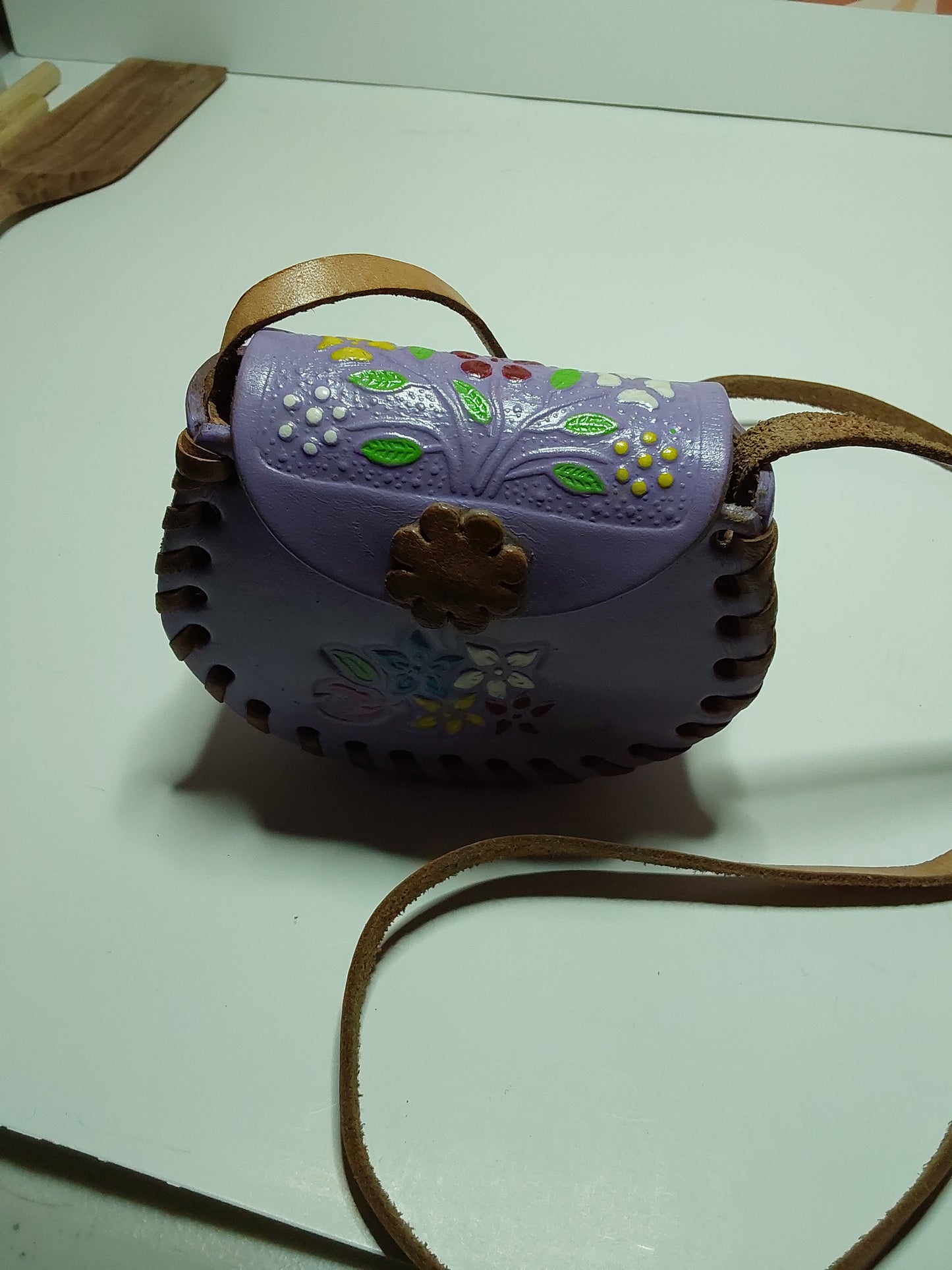 Leather coin purse 👛