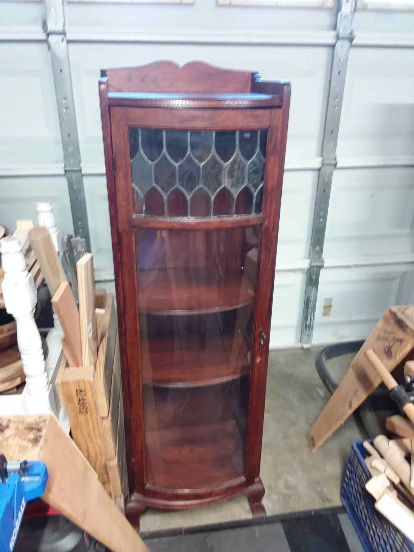 Antique Curio Cabinet 1920-1940 Period