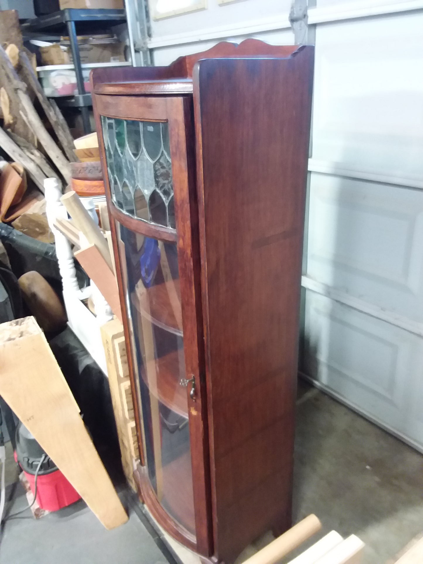 Antique Curio Cabinet 1920-1940 Period